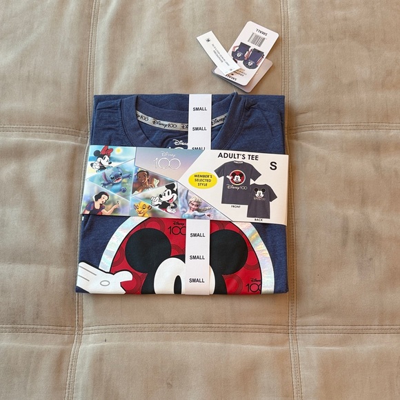 Disney Tops - Disney 100 Mickey Mouse Navy Tee